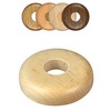 FUX 2 Pieces Wooden Radiator Pipe Cover for 15-22mm Pipes;