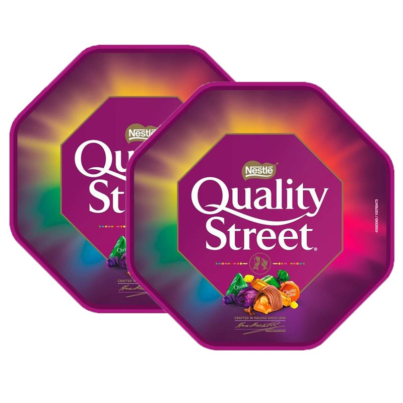 Nestle Quality Street Chocolate Tub 550g (Pack of 1)