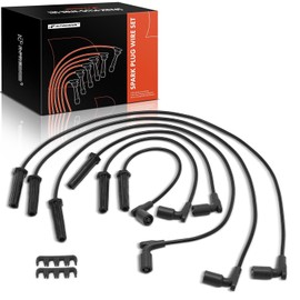 A-Premium - Juego de 6 cables de bujía de encendido compatibles con Malibu, Impala, Monte Carlo, Uplander y Buick Lucerne, Terraza y Pontiac G6, Montana y Saturn Aura, Relay, Vue, 3.5L 3.9L