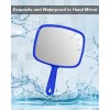 Not Supplied Large Hand Mirror, Salon Barber Hairdressing Handheld Mirror