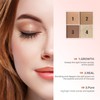 FV Natural Finish Eyeshadow Palette, 4 Matte & Metallic High