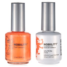 LeChat Nobility – Gel Polish & Nail Lacquer Set - Collection 3 (Salmon NBCS154)
