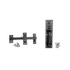Renovators Supply Manufacturing Door Lock Latch 7 in. Black Iron