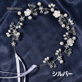 [MajuMaju] Hair Accessory Piano Recital Headdress Girls Children Handmade Handmade Arrangement Hair Ornament (E) (PHD24-S)
