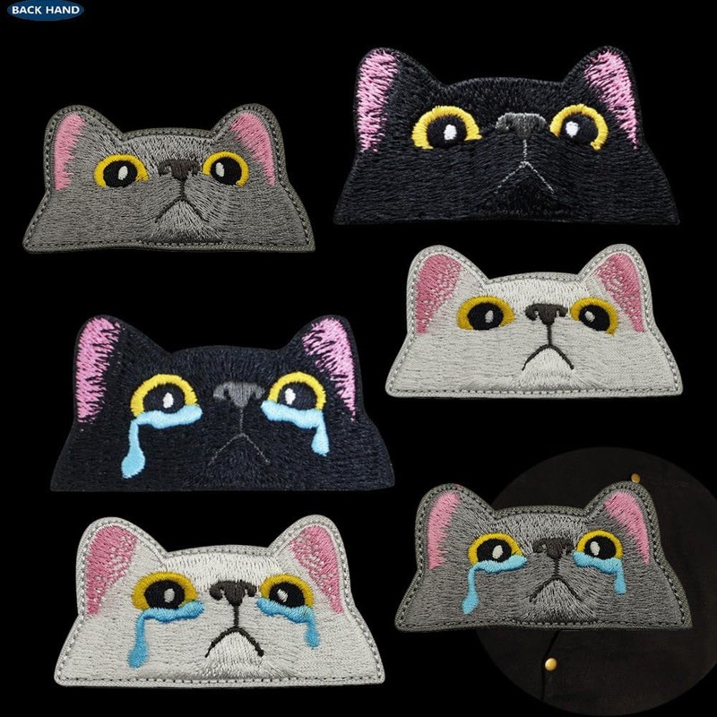 Phoenix Ikki Cat Cat Cute Animal Funny Embroidered Patch Patch
