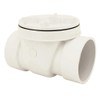 Canplas 73009 Backwater Valve with 4-Inch PVC, White