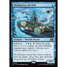 MTG - Mindspring Merfolk Aetherdrift DFT