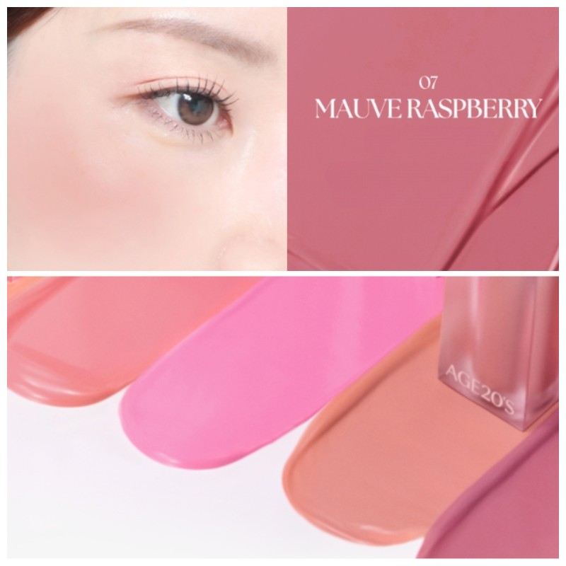 AGE20'S Velvet Haze Blusher 4.2ml, Color:02 Milky Pink