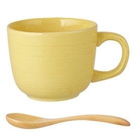 KINTO 55837 ORGANIC Cup, 12.8 fl oz (380 ml), Yellow