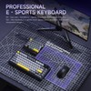 A.JAZZ AK029 Wired One-Handed RGB Gaming Keyboard,29-Key Layout with Magnetic