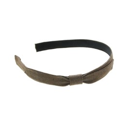 VINGTAINE HK-200-BE- Side Ribbon, Thin Headband Simple, Basic, Thin Hair Accessory