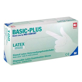 Gloves Latex Lightly Powdered Medium Pack of 100