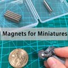 100 MEALOS Mini Magnets - 50pcs 3X1mm, 25pcs 4x2mm, 25pcs