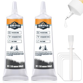 WAN2TLK 120ml Tent Seam Sealer, Repair Damaged/Seam Sealer Tent Fabric, Restore The Waterproof Barrier, for Camping/Hiking/Outdoor Gear - Clear