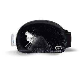 SOGGLE Freestyler Ski Goggles Protective Cover Microfibre One Size Black / White 02