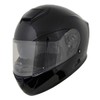 Milwaukee Helmets MPH9836DOT Sweeper Gloss Black DOT Approved Motorcycle Full