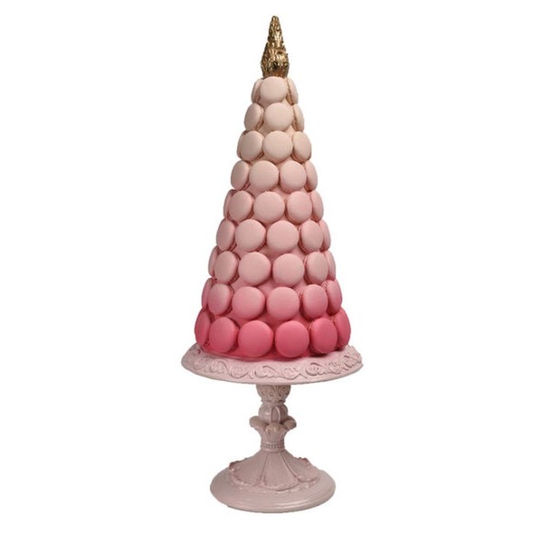 December Diamonds Nutcracker Sweet Shoppe Pink Macaron Sweet Tree Ornament - Adorable Christmas Decor