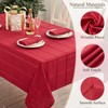 UKOMIUT Rectangle Plaid Table Cloth, Waterproof Checkered Jacquard Tablecloth, Elegance