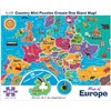 Re-marks Map of Europe Deluxe Jigsaw Puzzle with Whimsy Pieces