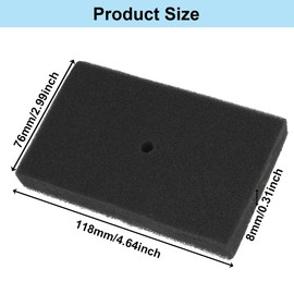ZAMDOE 4223 141 0600 Pre Air Filter Fits for Stihl TS400 TS 400 Chainsaw Cut Off Stone Saw 4223-141-0600 Foam Sponge Air Filter Element, with L7RTC Spark Plug