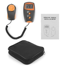 LX1010BS Digital Luxmeter LCD Display Light Meter Environmental Testing Illuminometer without Batterry Included