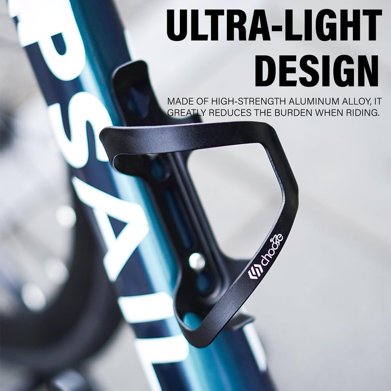 Chooee Bicycle Water Bottle Cage,Aluminum Bike Water Bottle Holder for