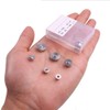 ANCLLO 6Pcs Round Wood Pin Locators 4-12mm Dowel Pins Center