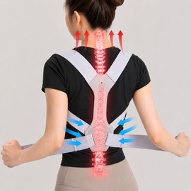 Pincher Posture Correction Band Turtle Neck Round Shoulder Shoulder Bowed Back Correct Posture Corrector 04 Shoulder Protector (XL) / 핀처 자세교정밴드 거북목 라운드숄더 어깨 굽은등 바른자세 교정기 04어깨 보호대(XL)