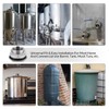 Carvedexquisitely Bulkhead Water Tank Fitting,1" NPT Female Thread,304 Stainless Steel