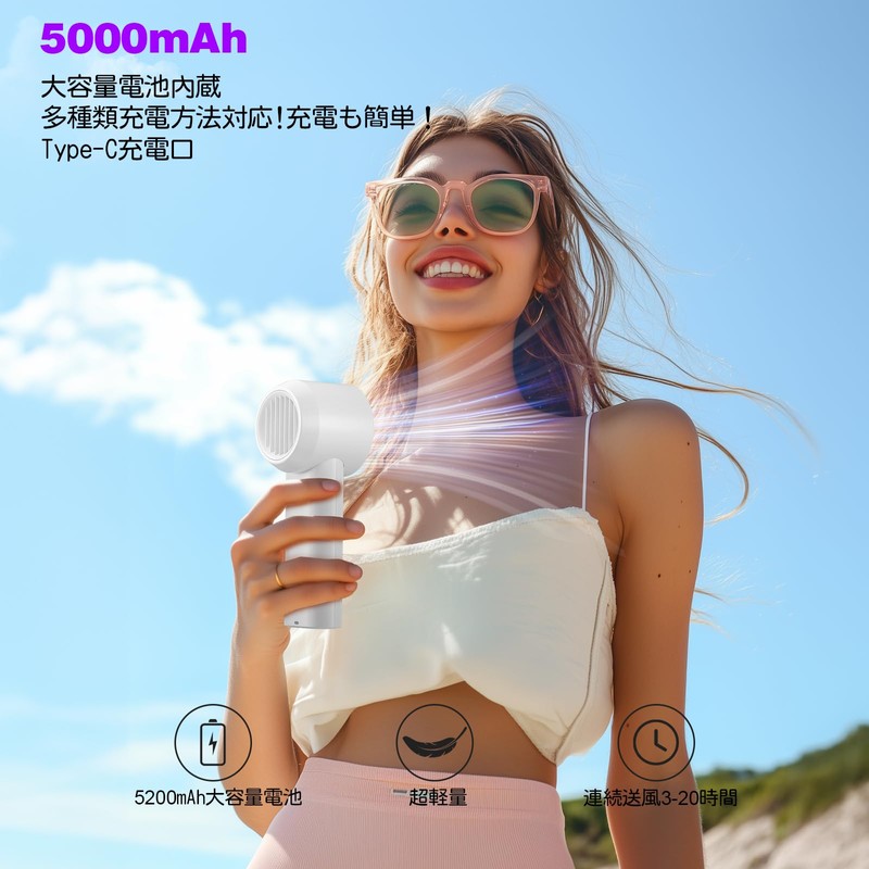 HandFan Handy Fan Cooling Plate (White)
