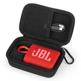 Black Hard Shell Case with Sponge for JBL GO 3 Mini Bluetooth Speaker