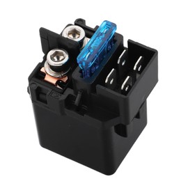 GANAZONO Winch Contactor Switch Winch Relay Solenoid Starter Relay Replacement Fit Fz16-16 Ys150 Reliable Motorcycle Accessory