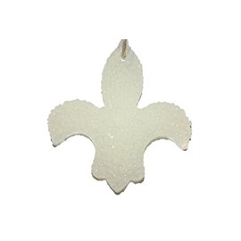 ChicWick Car Candle French Vanilla Fleur-De-Lis Shape Car Freshener Fragrance