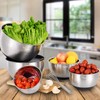 Mixing Bowls Set of 5, Wildone Stainless Steel Nesting Bowls