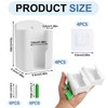 Set of 4 Remote Control Holders, Remote Control Holder, Wall