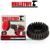 Drillstuff Black-Ultra Stiff Drill Brush For Stone Cleaning,Paint Striping, and