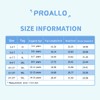 PROALLO Traje de baño de dos piezas para niñas pequeñas
