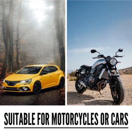 AOLIHAN Car Horn Kit, Electric Train Horn, High/Low Supertone 12v Loud Motorcycle Horns, Truck Horn Kit(red horn with wire and button)