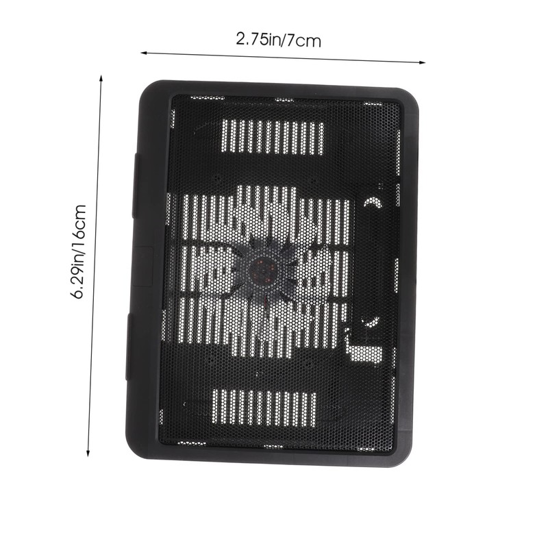 COHEALI Ultra Slim Laptop Cooling Pad Quiet Fan Adjustable Laptop