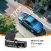 70mai True 2.7K 1944P Dash Cam M500, eMMC Built-in 128GB