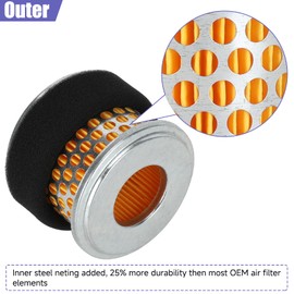 CILOYU Air Filter Kit Compatible with Predator 212 Pressure Washers 212cc Gas Engine SpeedWash OneWash 3100psi 3600psi 6602 6924 6590 6470 0J88870129 Powersports Parts