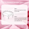 DWCN Table Cloth Wipe Clean Tablecloth Outdoor Table Cloth Waterproof