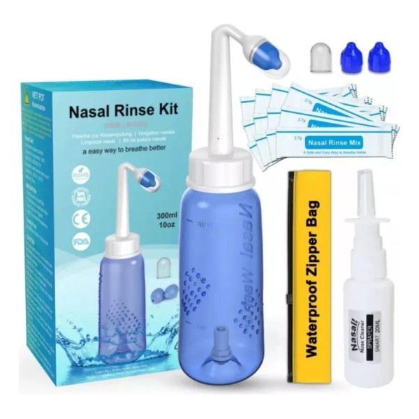 Vivacity Shop Lavado Nasal 300ml Mas 40 Bolsas De Sal