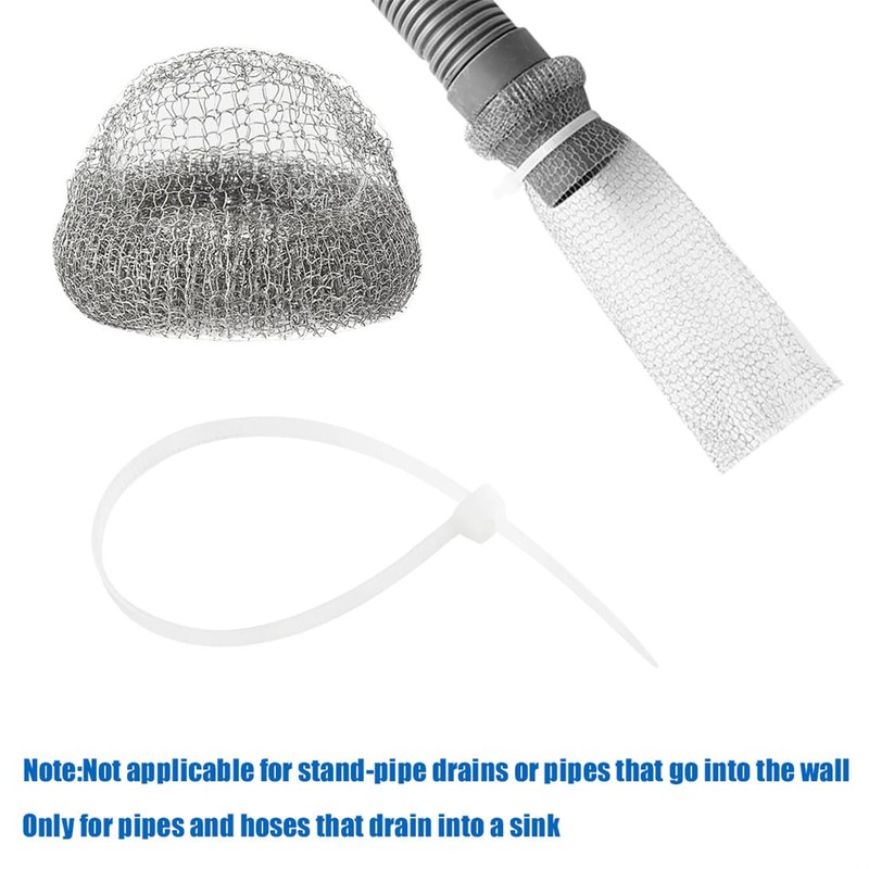 Lint Traps Stainless Steel Washing Machine Lint Trap 10 Pack