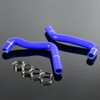 PIT66 Silicone Radiator Hose Kit,Compatible with 84-88 Pontiac Fiero 2.5/2.8L