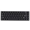Keyboard 68 Key White Light Three Mode Black Mechanical Keyboard