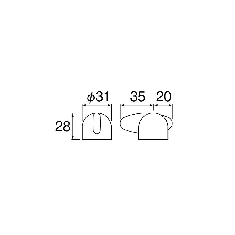 SANEI MR2610F Faucet Repair Parts Handle for Mini Sera Faucets
