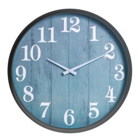 Large Outdoor Indoor Clock Waterproof,18 Inch Waterproof Oversized Wall Clocks,Silent Movement Battery Operated for Garden Patio Pool Room Office Decorative Gifts