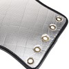 XMMT Leather Heat Shield Deflector Universal Motorcycle Side Saddle Heatshield