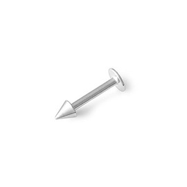 316L Surgical Steel Labret Stud Spike Cone 18g 18 Gauge 5/16